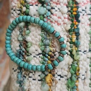 Turquoise Beaded Bracelet